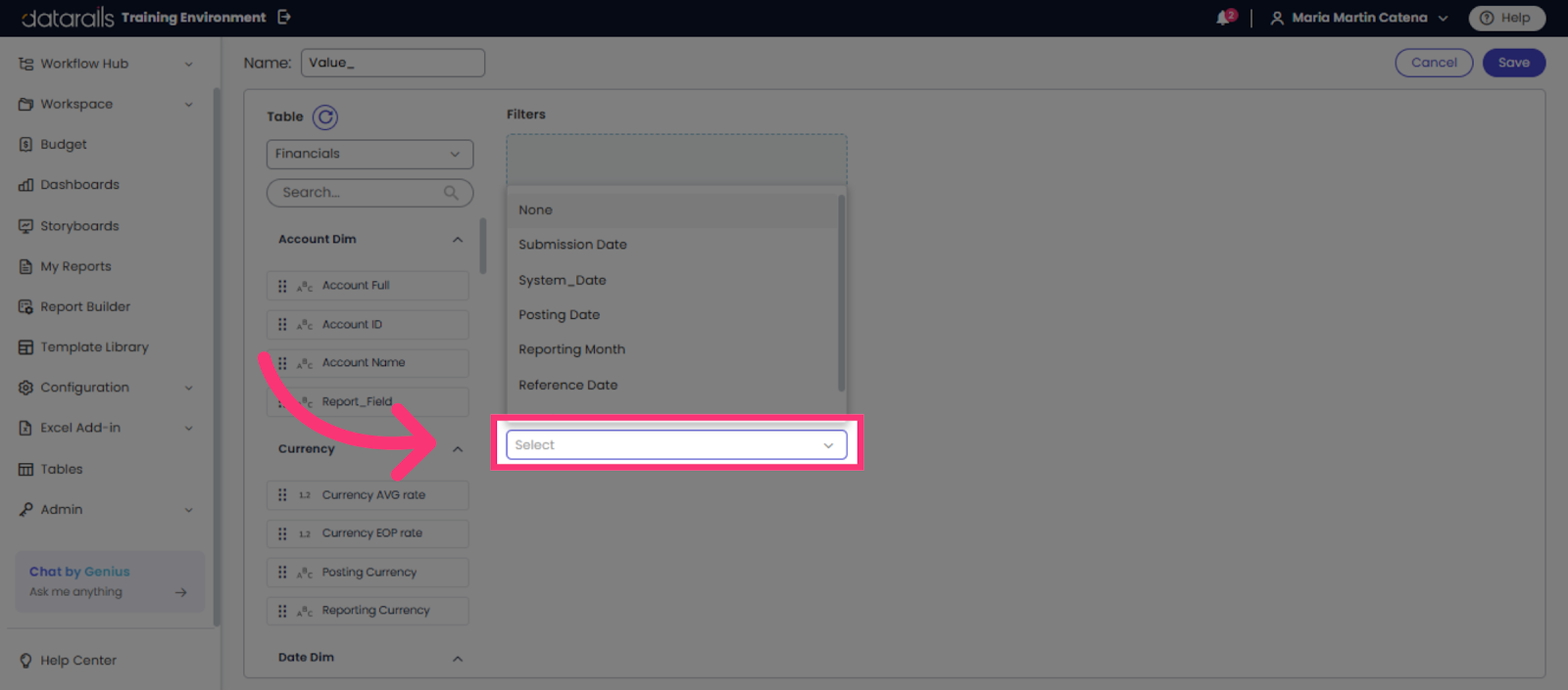 Default Aggregation Field