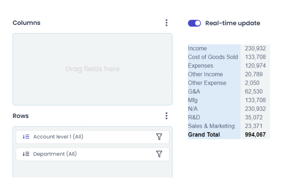 2.4 Report Builder – DataRails
